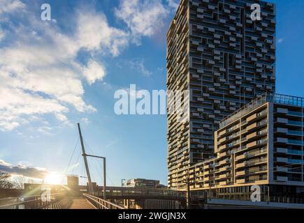 Wien: Marina Tower in 02. Leopoldstadt, Wien, Österreich Stockfoto