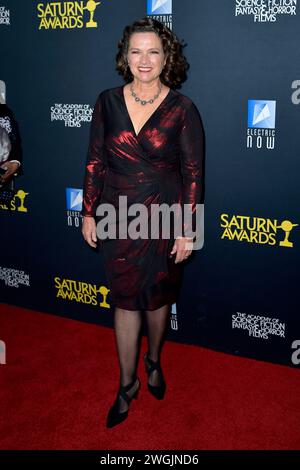 Heather Langenkamp bei der Verleihung der 51. Saturn Awards 2024 im Los Angeles Marriott Burbank Airport Hotel. Burbank, 04.02.2024 Stockfoto