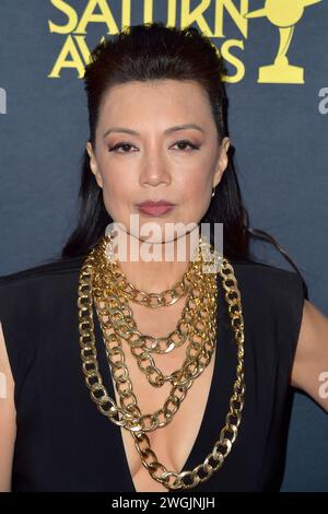 Ming-Na Wen bei der Verleihung der 51. Saturn Awards 2024 im Los Angeles Marriott Burbank Airport Hotel. Burbank, 04.02.2024 Stockfoto