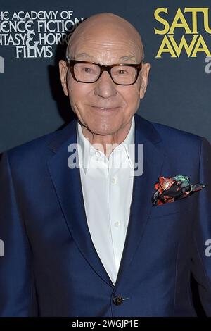 Patrick Stewart bei der Verleihung der 51. Saturn Awards 2024 im Los Angeles Marriott Burbank Airport Hotel. Burbank, 04.02.2024 Stockfoto