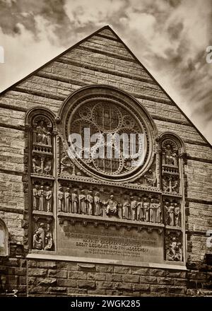 Vor dem Richardson Auditorium in Alexander Hall, Princeton University; Princeton; NJ; USA Stockfoto