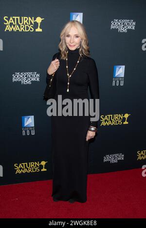 4. Februar 2024, Burbank, Kalifornien, USA: GATES MCFADDEN nimmt am 4. Februar 2024 an den 51. Jährlichen Saturn Awards am Los Angeles Marriott Burbank Airport in Burbank, Kalifornien Teil. Teilnahme an den 51. Jährlichen Saturn Awards am Los Angeles Marriott Burbank Airport am 4. Februar 2024 in Burbank, Kalifornien. (Credit Image: © Clutch Pockets Wambli/ZUMA Press Wire) NUR REDAKTIONELLE VERWENDUNG! Nicht für kommerzielle ZWECKE! Stockfoto