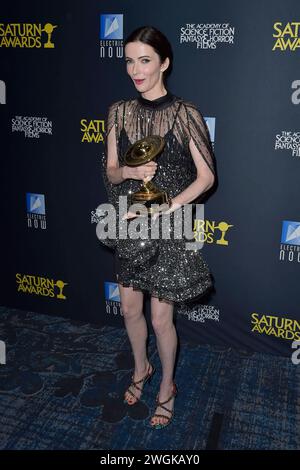 Elizabeth Tulloch bei der Verleihung der 51. Saturn Awards 2024 im Los Angeles Marriott Burbank Airport Hotel. Burbank, 04.02.2024 *** Elizabeth Tulloch bei der Verleihung der Saturn Awards 51 2024 im Los Angeles Marriott Burbank Airport Hotel Burbank, 04 02 2024 Foto:xD.xStarbuckx/xFuturexImagex saturn 4648 Stockfoto