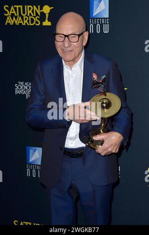 Patrick Stewart bei der Verleihung der 51. Saturn Awards 2024 im Los Angeles Marriott Burbank Airport Hotel. Burbank, 04.02.2024 *** Patrick Stewart bei der Verleihung der Saturn Awards 51 2024 im Los Angeles Marriott Burbank Airport Hotel Burbank, 04 02 2024 Foto:xD.xStarbuckx/xFuturexImagex saturn 4711 Stockfoto