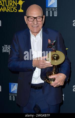 Patrick Stewart bei der Verleihung der 51. Saturn Awards 2024 im Los Angeles Marriott Burbank Airport Hotel. Burbank, 04.02.2024 *** Patrick Stewart bei der Verleihung der Saturn Awards 51 2024 im Los Angeles Marriott Burbank Airport Hotel Burbank, 04 02 2024 Foto:xD.xStarbuckx/xFuturexImagex saturn 4714 Stockfoto