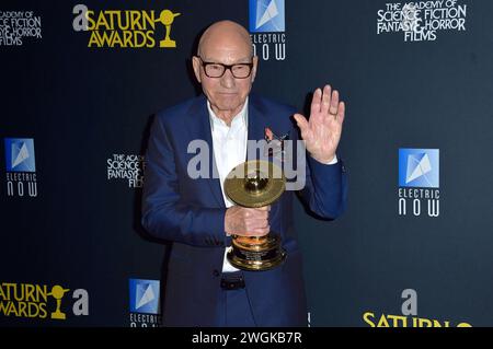 Patrick Stewart bei der Verleihung der 51. Saturn Awards 2024 im Los Angeles Marriott Burbank Airport Hotel. Burbank, 04.02.2024 *** Patrick Stewart bei der Verleihung der Saturn Awards 51 2024 im Los Angeles Marriott Burbank Airport Hotel Burbank, 04 02 2024 Foto:xD.xStarbuckx/xFuturexImagex saturn 4716 Stockfoto
