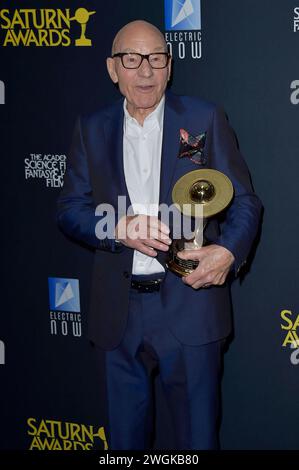 Patrick Stewart bei der Verleihung der 51. Saturn Awards 2024 im Los Angeles Marriott Burbank Airport Hotel. Burbank, 04.02.2024 *** Patrick Stewart bei der Verleihung der Saturn Awards 51 2024 im Los Angeles Marriott Burbank Airport Hotel Burbank, 04 02 2024 Foto:xD.xStarbuckx/xFuturexImagex saturn 4709 Stockfoto