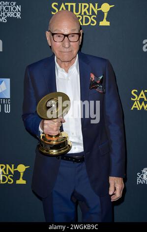 Patrick Stewart bei der Verleihung der 51. Saturn Awards 2024 im Los Angeles Marriott Burbank Airport Hotel. Burbank, 04.02.2024 *** Patrick Stewart bei der Verleihung der Saturn Awards 51 2024 im Los Angeles Marriott Burbank Airport Hotel Burbank, 04 02 2024 Foto:xD.xStarbuckx/xFuturexImagex saturn 4720 Stockfoto