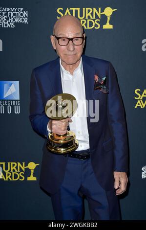 Patrick Stewart bei der Verleihung der 51. Saturn Awards 2024 im Los Angeles Marriott Burbank Airport Hotel. Burbank, 04.02.2024 *** Patrick Stewart bei der Verleihung der Saturn Awards 51 2024 im Los Angeles Marriott Burbank Airport Hotel Burbank, 04 02 2024 Foto:xD.xStarbuckx/xFuturexImagex saturn 4719 Stockfoto