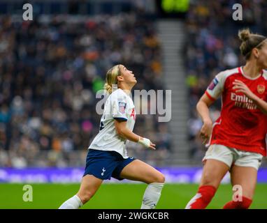 20231216 Celin Bizet Ildhusøy für Tottenham Hotspur Women gegen Arsenal Women Stockfoto