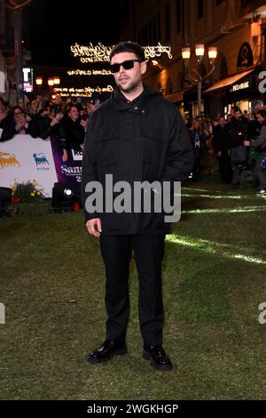 Sanremo, Italien. Februar 2024. Sanremo, 74. Italienisches Song Festival - Grüner Teppich - auf dem Foto: Gazelle Credit: Independent Photo Agency/Alamy Live News Stockfoto