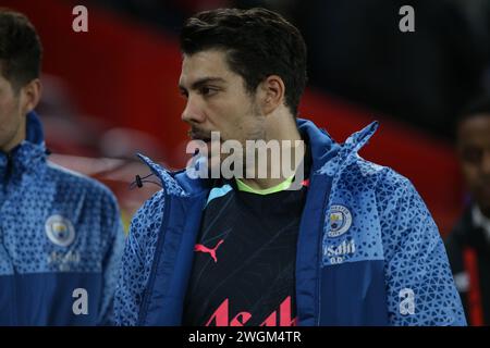 London, Großbritannien. Februar 2024. London, 5. Februar 2024: Während des Premier League-Spiels zwischen Brentford und Manchester City im GTECH Community Stadium am 5. Februar 2024 in London, England. (Pedro Soares/SPP) Credit: SPP Sport Press Photo. /Alamy Live News Stockfoto