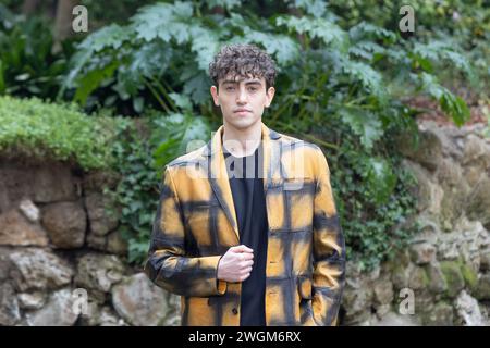 5. Februar 2024, Rom, Italien: Die italienische Sängerin Michele Bravi nimmt am Fotoruf des Films „Finamente l'alba“ im Hotel de Russie in Rom Teil (Foto: © Matteo Nardone/Pacific Press via ZUMA Press Wire). Nicht für kommerzielle ZWECKE! Stockfoto