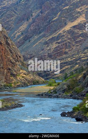 Snake Wild and Scenic River entlang des Stud Creek Trail, Hells Canyon National Recreation Area, Hells Canyon National Scenic Byway, Oregon Stockfoto