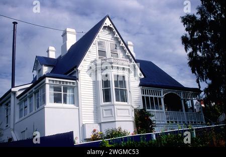 Wohnhaus, Hobart, Tasmanien, Australien Stockfoto