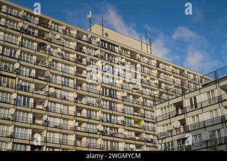 Sozialbau, Wohnhaus Pallasseum, Pallasstraße, Schöneberg, Berlin, Deutschland Stockfoto