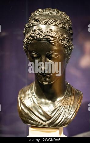 Anne Seymour Damer, Mary Berry, 1793, Bronze, nationale Porträtgalerie, London Stockfoto