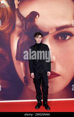 Michele Bravi bei der Premiere des Kinofilms 'Finalmente l'Alba' im Cinema Barberini. Rom, 05.02.2024 Stockfoto