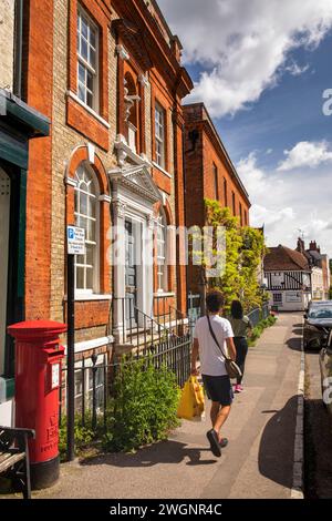 Großbritannien, England, Essex, Dedham, High Street von Shermans Haus Stockfoto