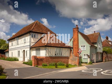 Großbritannien, England, Suffolk, Stoke by Nayland, Polstead Street, Unterkunft im Angel Inn Stockfoto