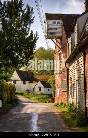 Großbritannien, England, Suffolk, Flatford, Flatford Mill und Willy Lott’s House Stockfoto