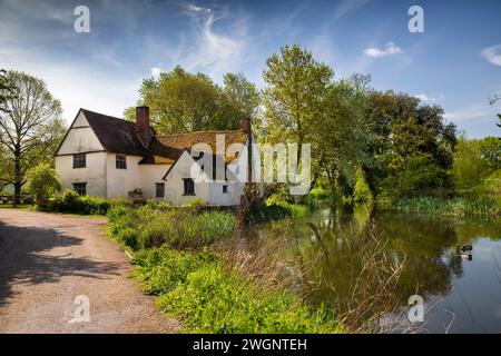 Großbritannien, England, Suffolk, Flatford, Willy Lott’s House Stockfoto