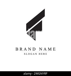 Initial Letter F Gaming Esports Stil Logo Vorlage, Initialen Letter F Logo Design Vektor Illustration Vorlage, Initial Letter F Logo, Stock Vektor