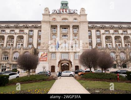 Gellert Thermalbäder in Budapest, Ungarn Stockfoto