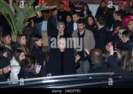 Sanremo, Italien. Februar 2024. Sanremo, Probentag für das Clara Festival 2024 Credit: Independent Photo Agency/Alamy Live News Stockfoto