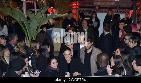 Sanremo, Italien. Februar 2024. Sanremo, Probentag für das Clara Festival 2024 Credit: Independent Photo Agency/Alamy Live News Stockfoto