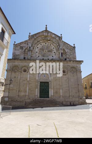 Troia, Altstadt in der Provinz Foggia, Apulien, Italien Stockfoto