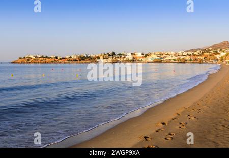 Makry Gialos, Ostkreta Stockfoto