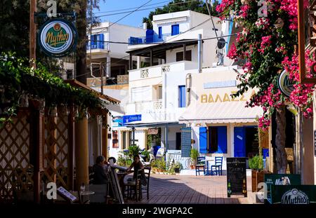 Makry Gialos, Ostkreta Stockfoto