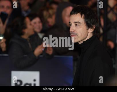 Sanremo, Italien. Februar 2024. Sanremo, Probentag für das Diodato Festival 2024 Credit: Independent Photo Agency/Alamy Live News Stockfoto