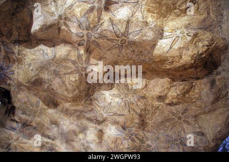 Katholische Grotte von Getsemani, auch bekannt als Höhle des Verrats, Ölberg, Jerusalem, Israel Stockfoto