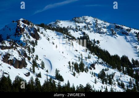 Garfield Peak, Crater Lake Nationalpark, Oregon Stockfoto