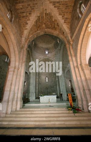 Kirche der Heiligen Anna, Kreuzfahrerkirche aus dem 12. Jahrhundert, Bethesda, Jerusalem, Israel Stockfoto