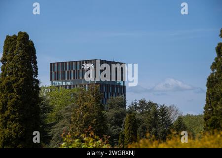 Sonderborg, Dänemark 16. Mai 2023, die Spitze des Hotels 'Steigenberger Alsik' in Sonderborg Stockfoto