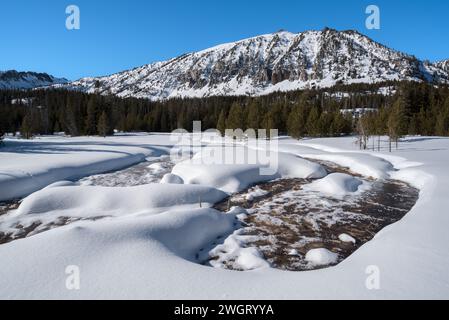 Lower Aneroid Basin, Eagle Cap Wilderness, Oregon. Stockfoto