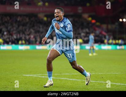 Aktenfoto vom 03.02.2024 von Leon Bailey von Aston Villa, der kurz davor steht, einen neuen Aston Villa Deal zu unterzeichnen. Ausgabedatum: Dienstag, 6. Februar 2024. Stockfoto