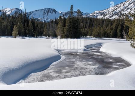 Lower Aneroid Basin, Eagle Cap Wilderness, Oregon. Stockfoto