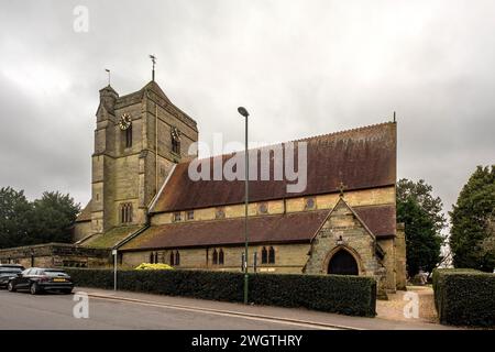 Haywards Heath, 5. Januar 2024: St. Wilfrid's Church Stockfoto