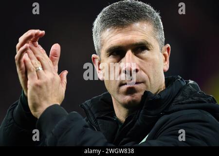 Aktenfoto vom 04.11.2023 von Nick Montgomery, der sich keine Sorgen darüber macht, dass das australische Paar Martin Boyle und Lewis Miller am Mittwoch gegen Celtic antreten – weniger als eine Woche nach der Enttäuschung im Asienpokal. Ausgabedatum: Dienstag, 6. Februar 2024. Stockfoto