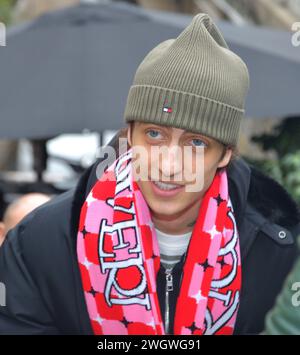 Sanremo, Italien. Februar 2024. Sanremo, Probentag für das Sangiovanni Festival 2024 Credit: Independent Photo Agency/Alamy Live News Stockfoto