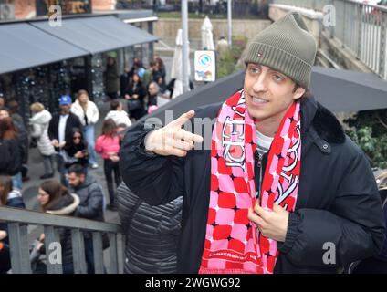Sanremo, Italien. Februar 2024. Sanremo, Probentag für das Sangiovanni Festival 2024 Credit: Independent Photo Agency/Alamy Live News Stockfoto