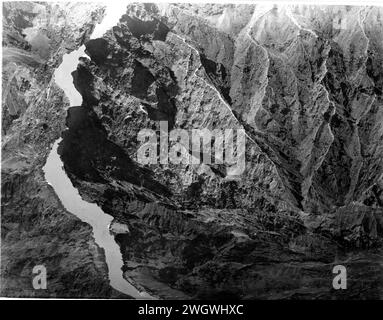 Arizona - Boulder Canyon durch den Boulder Dam Stockfoto