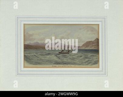 Arran aus der Whiting Bay - Henry Gastineau Stockfoto