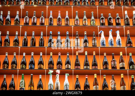 cerveceria tradicional, Roma, Latium, Italia Stockfoto