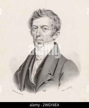 August Kneisel nach Cäcilie Brand - Johann Peter Pixis (Lithographie). Stockfoto