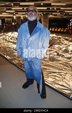 Sven Marquardt bei der HADERLUMP FASHION SHOW im Rahmen der Berlin Fashion Week Herbert/Winter 2024 im Zentrum für internationale Kunst ZIK in Berlin am 06.02.2024 *** Sven Marquardt auf der HADERLUMP Fashion SHOW im Rahmen der Berlin Fashion Week Herbert Winter 2024 im Zentrum für Internationale Kunst ZIK in Berlin am 06 02 2024 Stockfoto